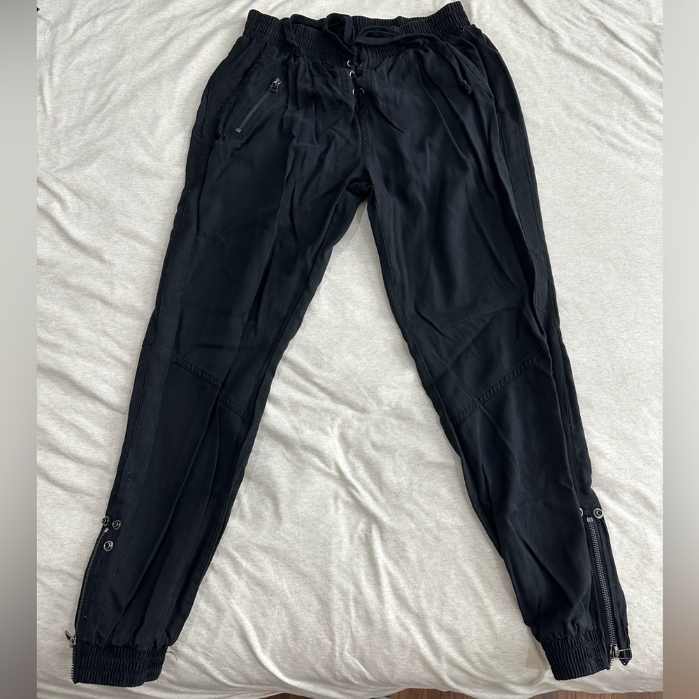 Black joggers